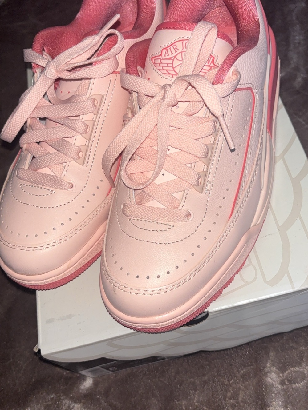 Jordan Women's Pink Low-Top Sneakers